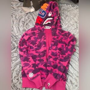 Pink Camouflage Kids Hoodie